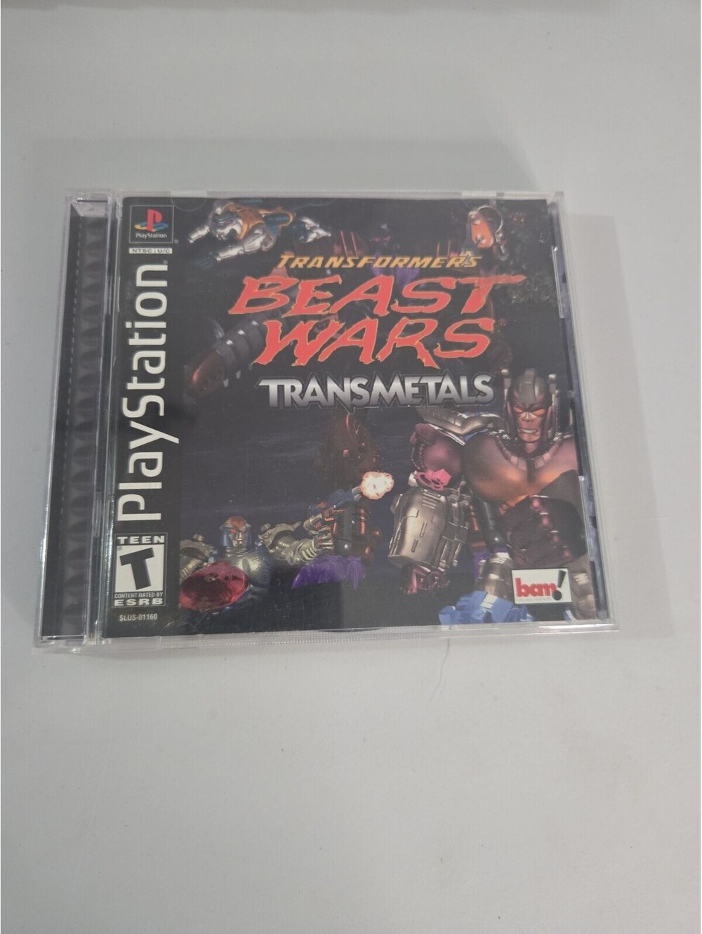 Transformers Beast Wars Transmetals Sony PlayStation 1 Complete In Box - Picture 1 of 5